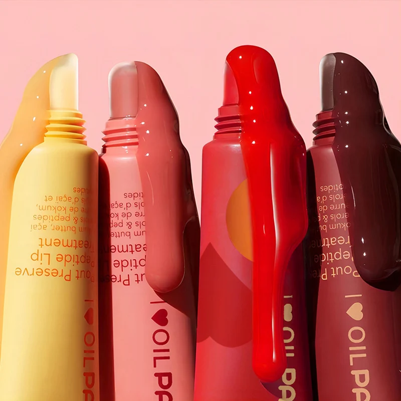 Lápiz labial hidratante de larga duración, bálsamo labial nutritivo que cambia de temperatura, brillo de labios de colores, Cosméticos de maquillaje