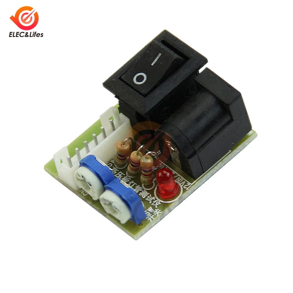 5 uds 12V Mini CCFL probador inversor LCD TV reparación de pantalla de ordenador portátil lámpara de retroiluminación prueba interruptor de palanca LCD inversor tubo LCD
