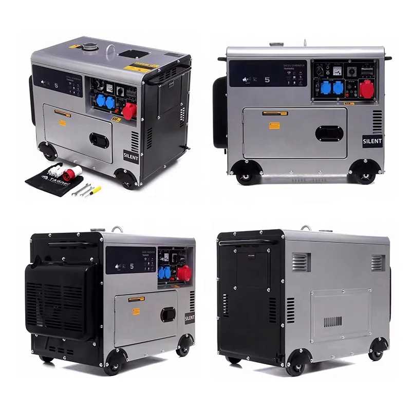 

3kw 5kw 6kw Portable Cheap Air Cooler Philippines Type Super Silent Type Silent Type Diesel Generator