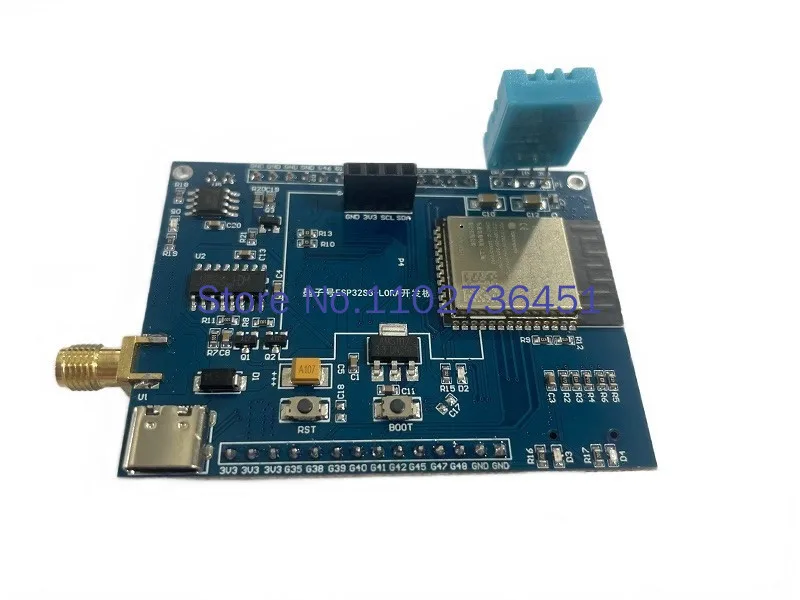 ESP32-S3 Development Board LORA Node Module BLE Bluetooth WIFI Display 0.96 Inch Lithium Battery Power Supply