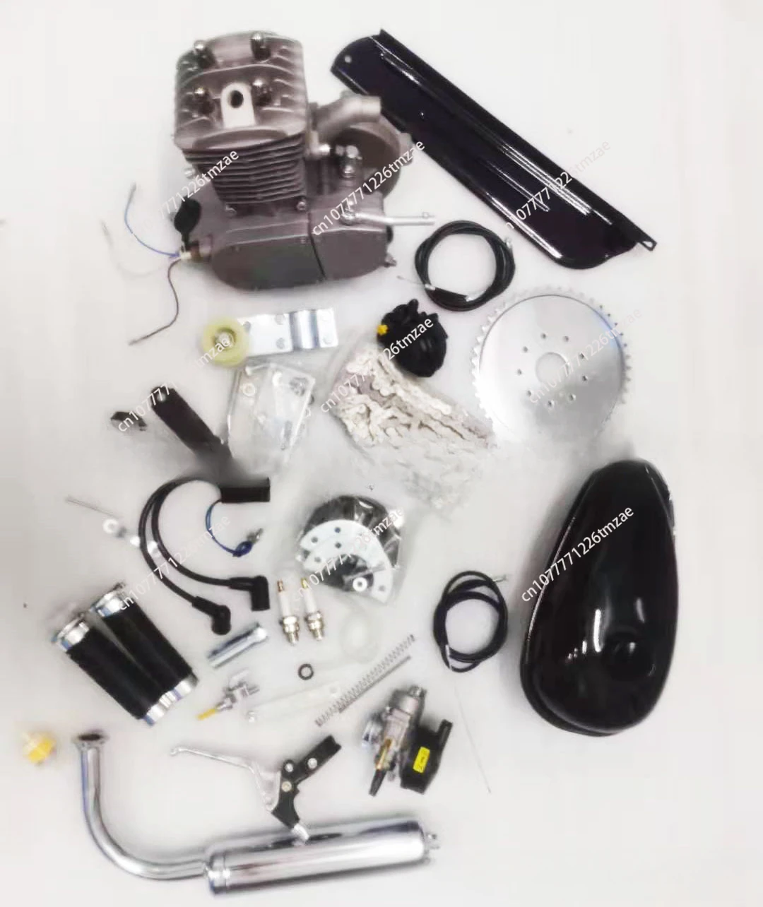 Kit de modification de vélo, 2 canaux, 100cc