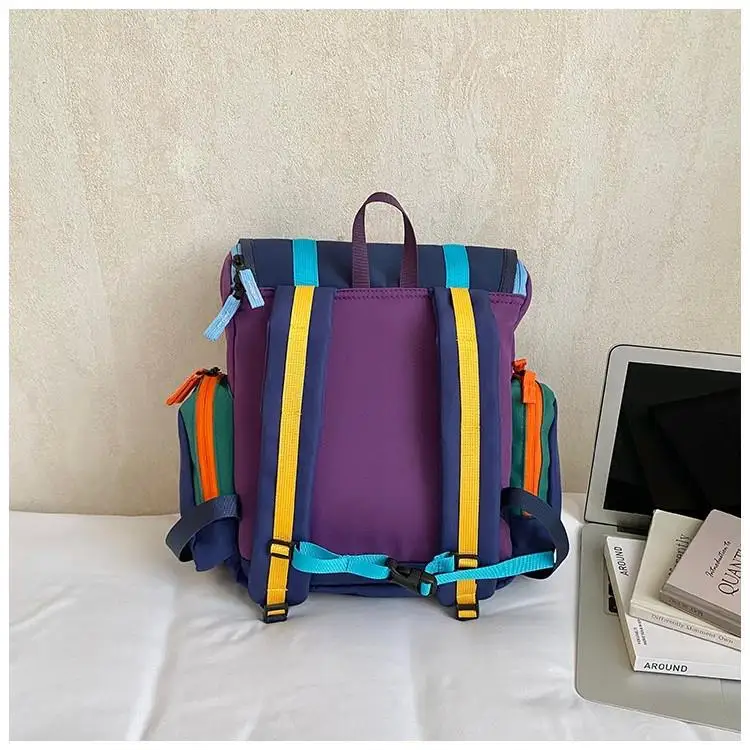 Adorable High Value Large Capacity Simple Double Shoulder Backpack for Junior And High School Students And College Students 2...