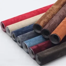 Self Adhesive Suede Fabric Faux Suede Leather For Jewelry Craft Decor Self-Adhesive Film For Car Suede interior Styling Decal