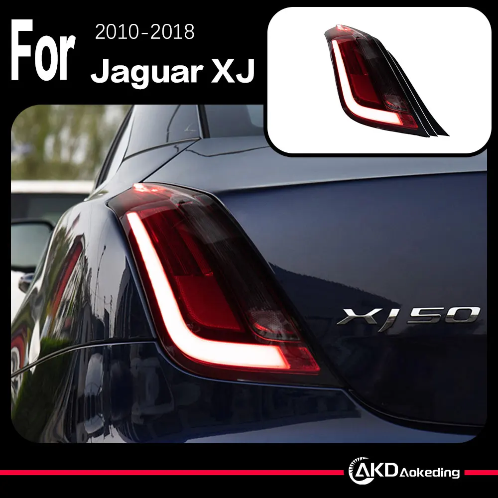 

AKD Car Model for Jaguar XJ XJL Tail Lights LED 2010-2018 Tail Light DRL Dynamic Signal Reverese Automotive Accessories