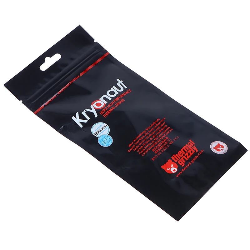 1g Thermal Grizzly Kryonaut Extreme KE Thermal Paste for CPU/GPU Cooler Large Capacity Compound Cooling Silicone Grease