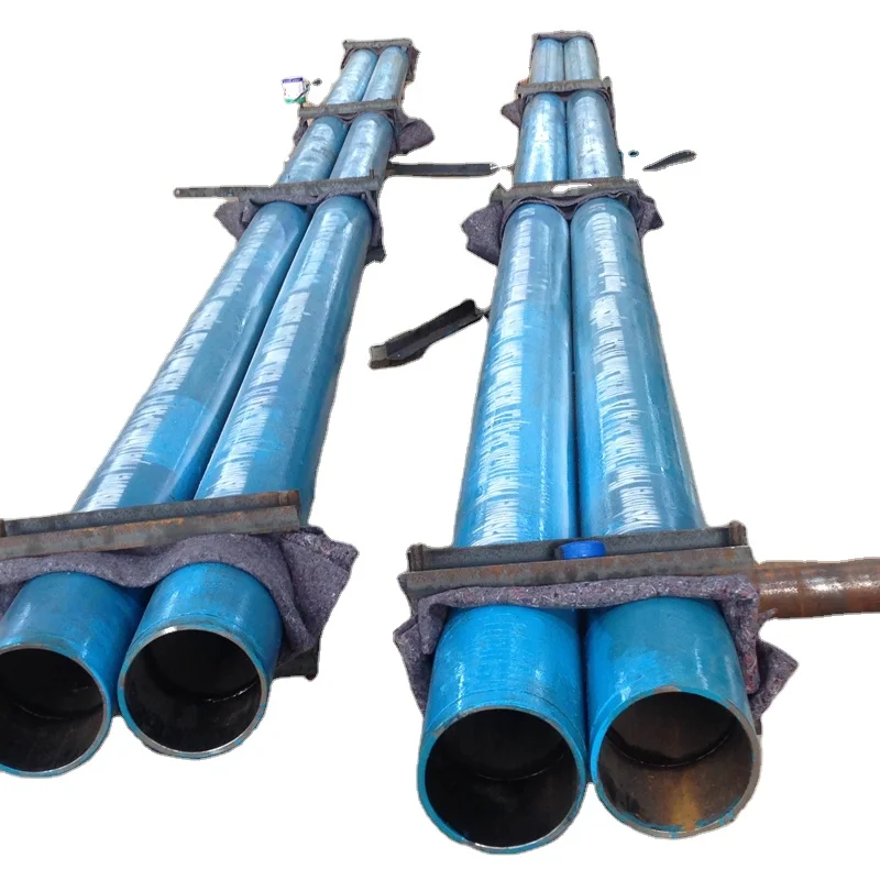 Oilfield fishing tool flushing pipe