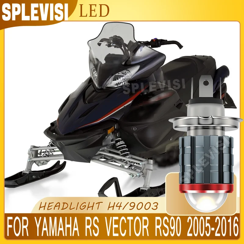 

Instant Illumination Simple Setup Quick On LED Motorcycle Headlight For Yamaha RS Vector RS90 2005 2006 2007 2008 2009 2010-2016