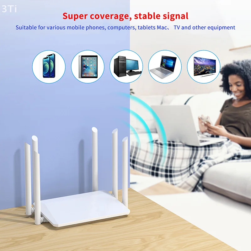 300M เสาอากาศภายนอก Wireless Wifi Router ครอบคลุมกว้าง WiFi Repeater AP สําหรับแล็ปท็อปคอมพิวเตอร์โทรศัพท์ทีวีห้องนั่งเล่นห้องนั่งเล่น