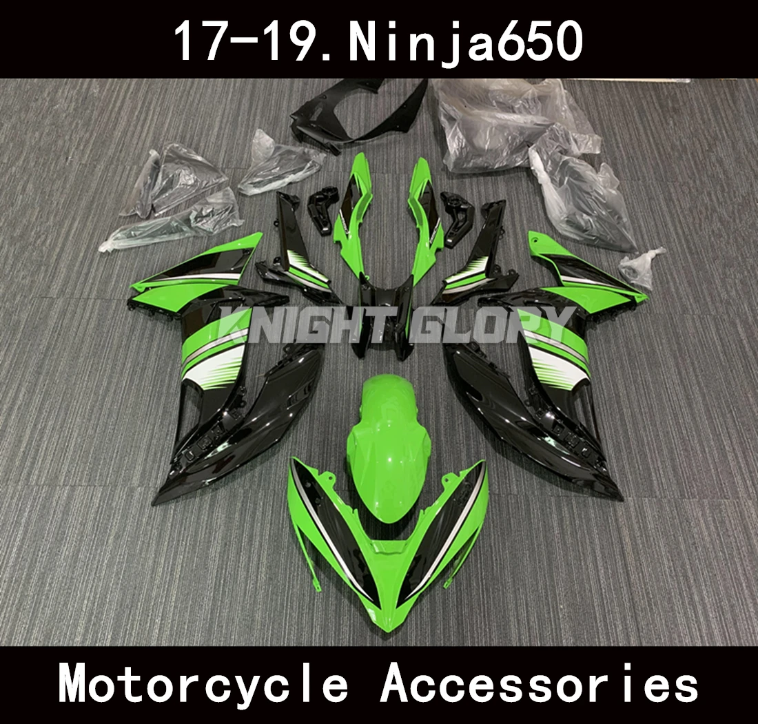 

New ABS Injection Molding Fairings Kits Fit For Ninja 650 ER-6F ER6F EX 650 2017 2018 2019 Bodywork Set