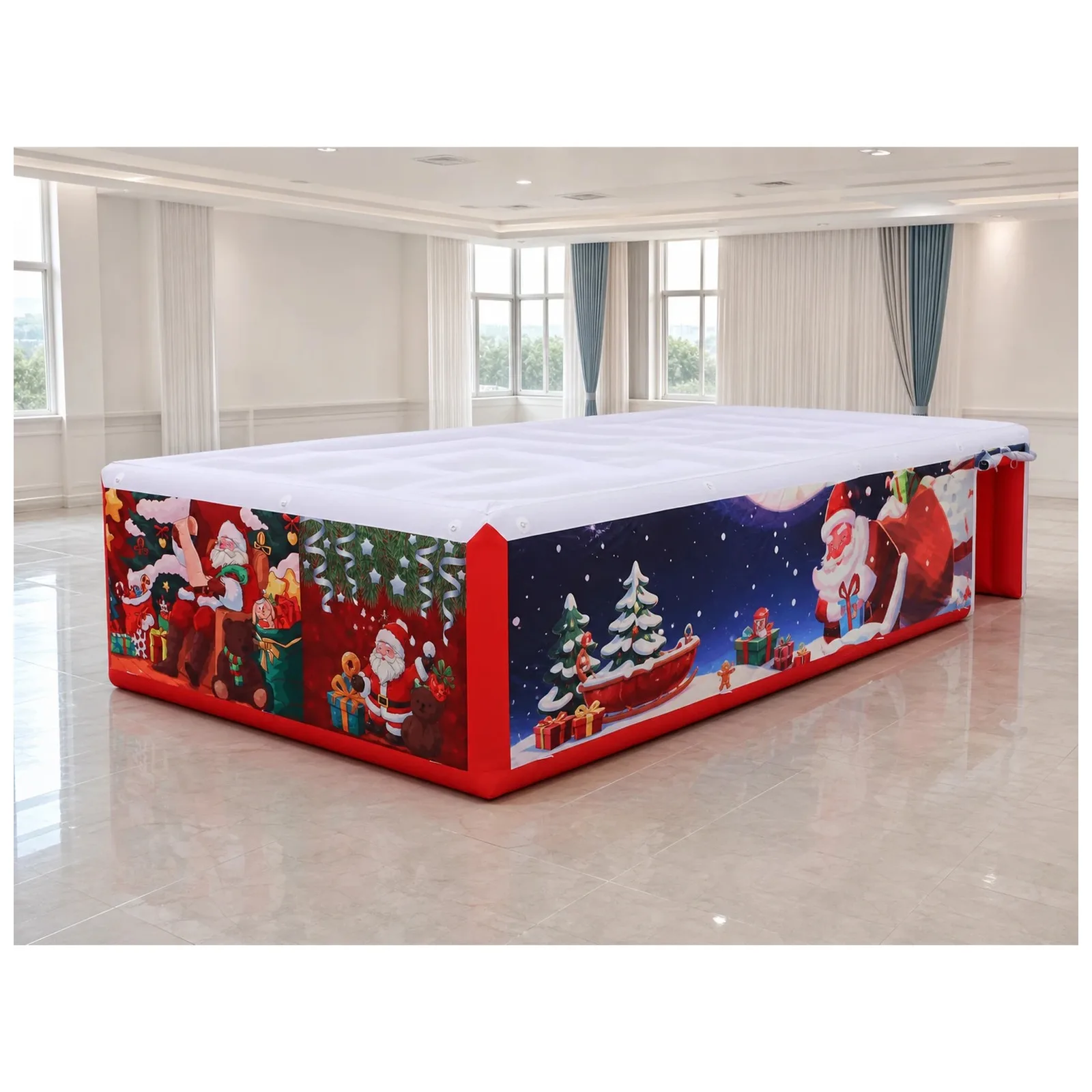Large With Removable Flat Cover Inflatable Maze 5X10m 16X33ft with Blower Rental Events Outdoor Party Events Kids and Adults