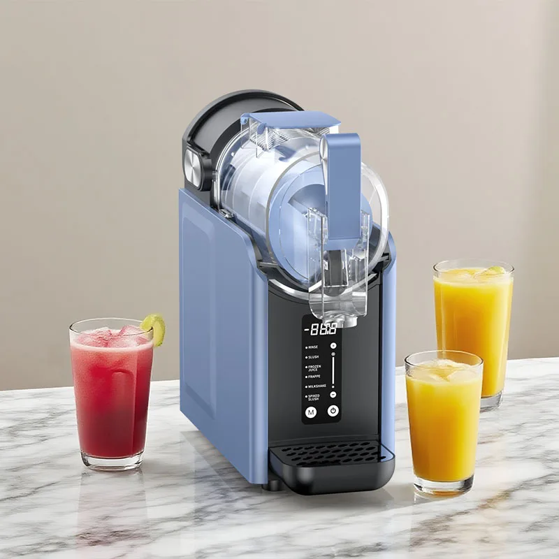 

2L Portable Automatic Ice Cream Machine 220W Household Slush Maker with Shaving Function for Homemade Frappés & Snow Cones
