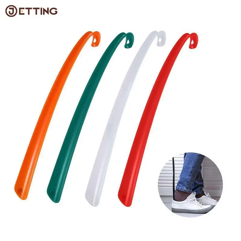 

1PCS Professional Shoe Horns Plastic High Heel Shoe Horn Spoon Shape Shoe Lifter Flexible Shoe Lifter Shoes Accessorie