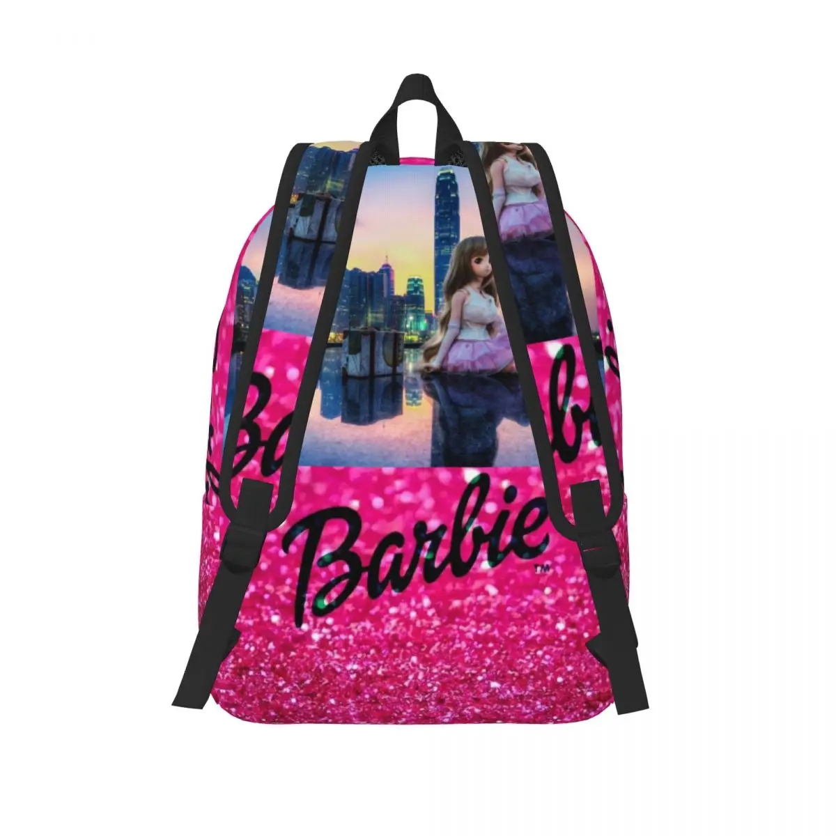 Daily Barbie City Kindergarten Bag Weekend Picnic Retro Washable Sanrio Barbie Office Workers Backpack Birthday Gift