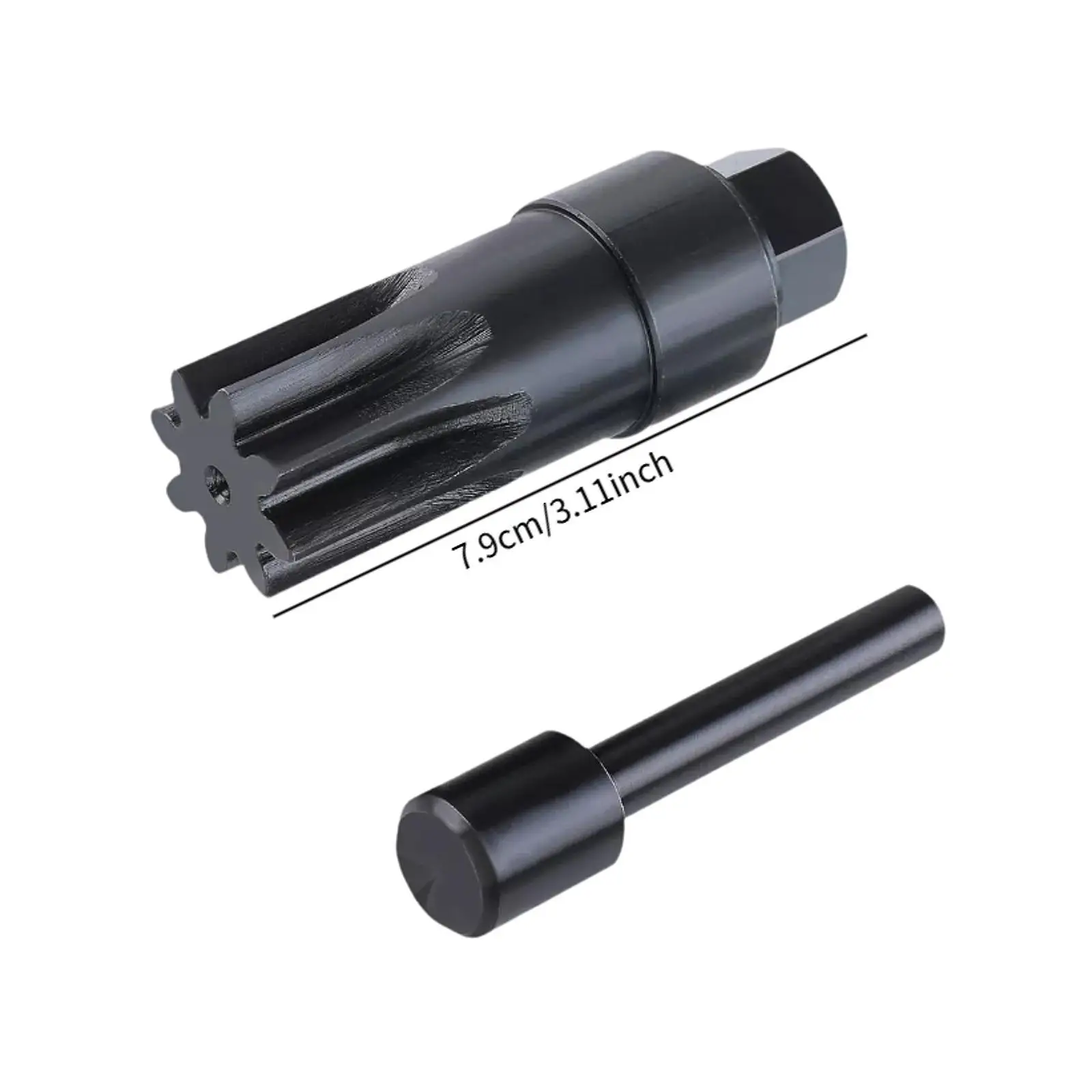 Precyzyjny zestaw narzędzi do ustawiania rozrządu silnika z metalowymi kołkami do John Deere 6414, profesjonalne części zamienne