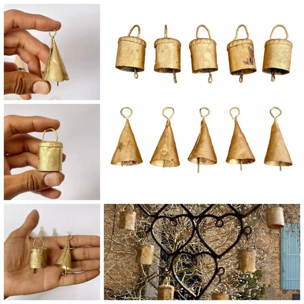 

Vintage Hanging Bells Bells Metal Clear Sound Wind Chime Loud Anti Lost Grazing Bells Animal