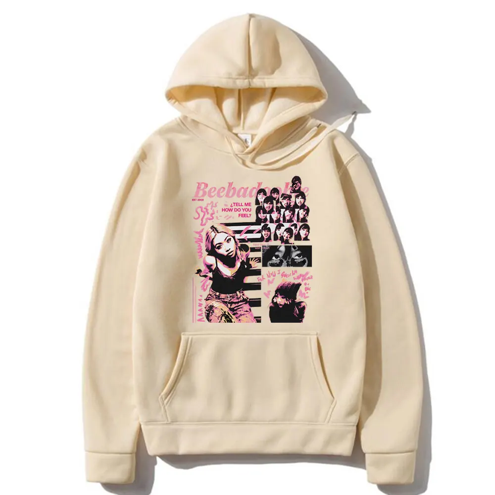Beabadoobee Beatopia Album Print Hoodie Male Fashion Casual Hooded Sweatshirt Men Women's High Quality Fleece Pullover Hoodies