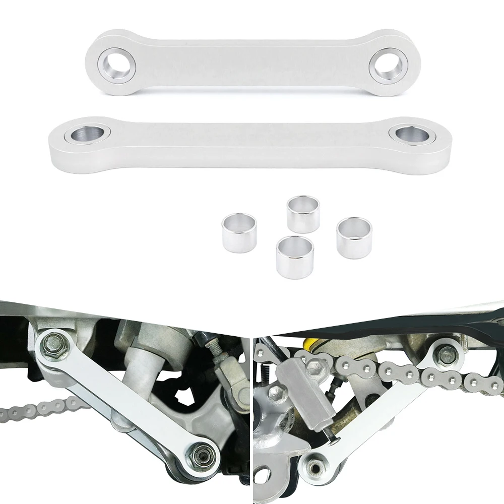 

Motorcycle Fit For Suzuki DR650 DR 650 Rear Suspension Drop Lever Link Cushion Connecting Lowering Link Set Extended Lower Kit