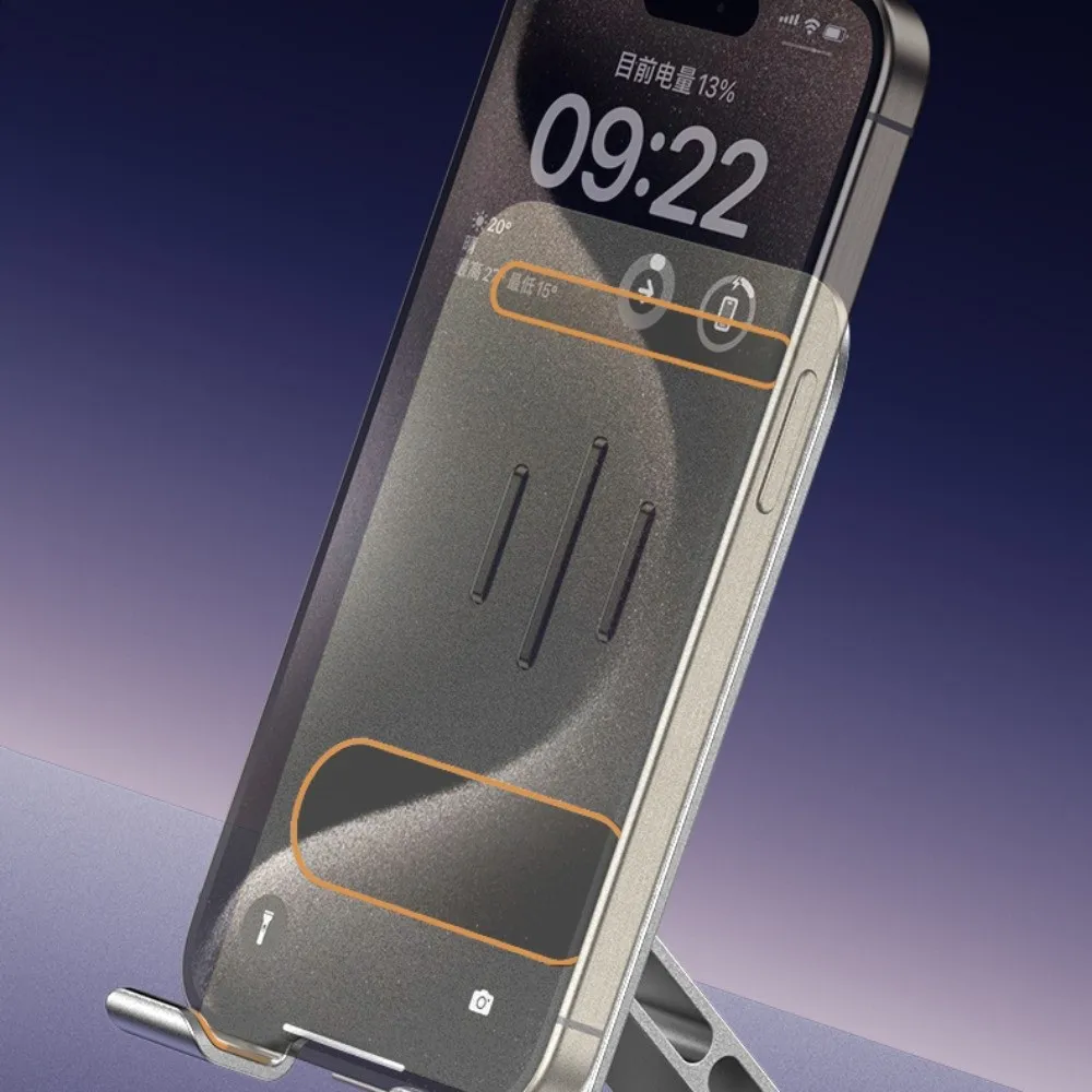 360 °   Supporto per telefono regolabile girevole Supporto per telefono cellulare regolabile pieghevole Supporto per telefono cellulare da tavolo portatile in metallo