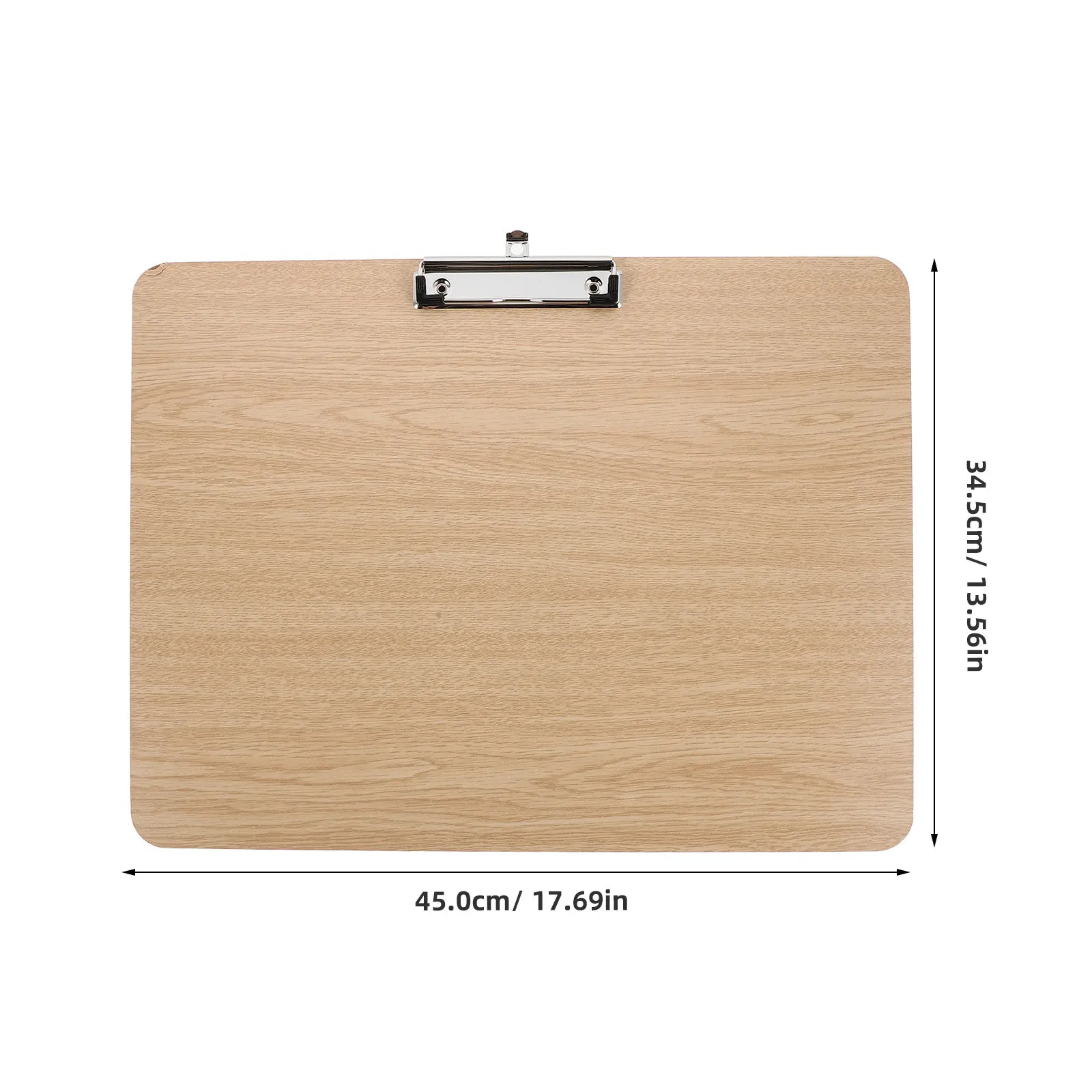 Wooden Drawing Board with Clip – Portable Sketch Pad for Landscape, Coloring & Painting