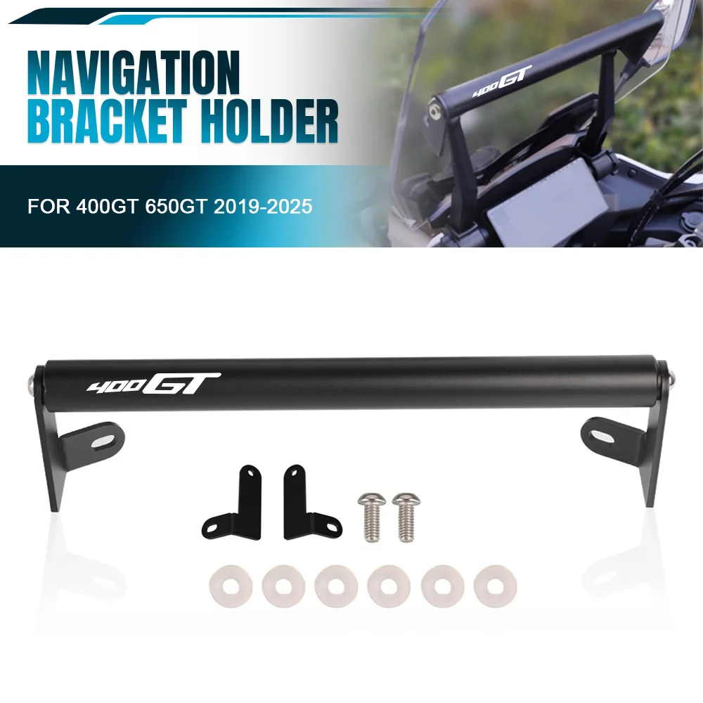 

For CFMOTO 400GT 650GT 2019 2020 2021 2022 2023 2024 2025 Motorcycle Mobile Phone Holder Stand Support GPS Navigation Bracket