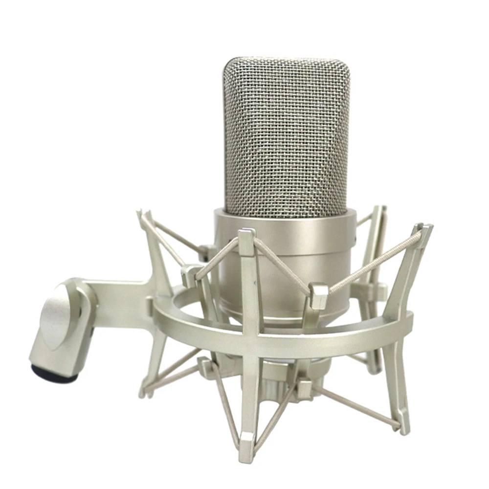 Professional Condenser Microphone Studio For PC Laptop Computer Mic Karaoke Singing Streaming Wired Microfone Sound Microphn