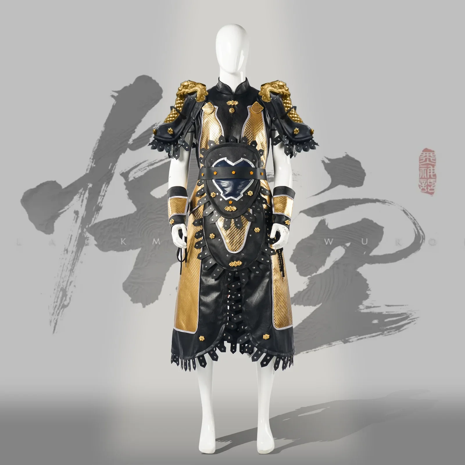 

Black Myth: Monkey King Cosplay Costume Full Set Of Metal Armor And Helmet Game Original Style Cosplay Halloween Costume
