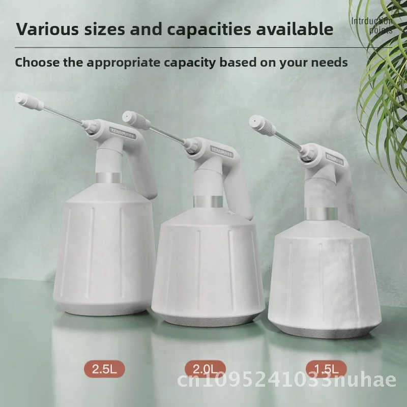 

Electric High-Pressure Watering Can Automatic Sprinkler System for Garden Flower Care Special Spray Kettle for Household