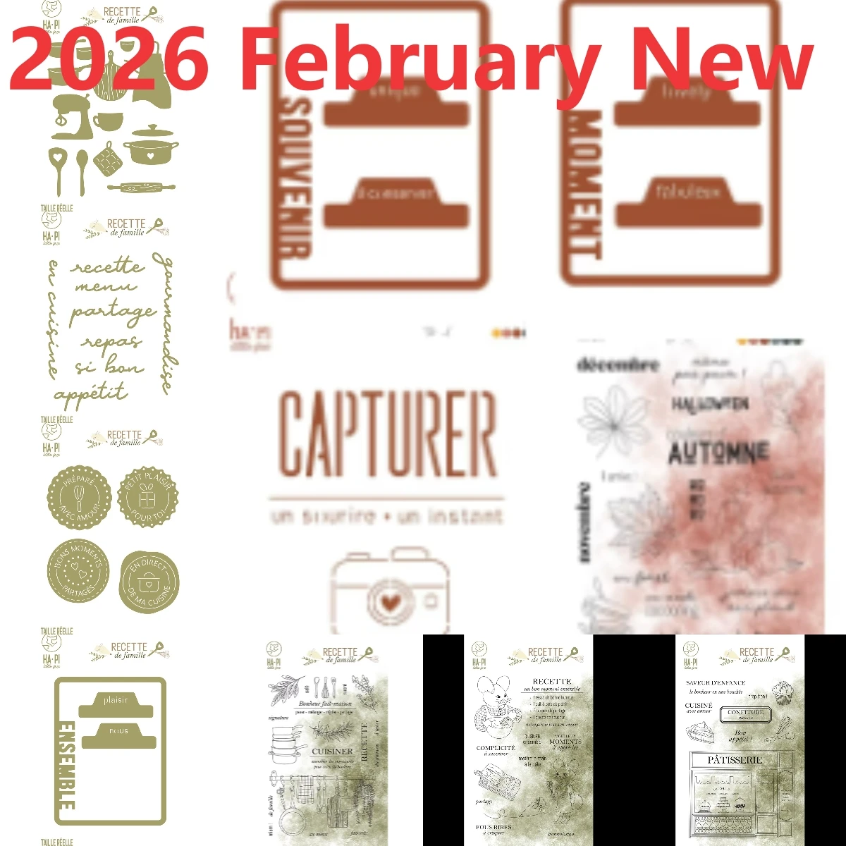 Cutting Matrix Capturer Stamps 2026 New Metal Cutting Dies For DIY Scrapbooking Crafts Maker Photo Album Template Handmade
