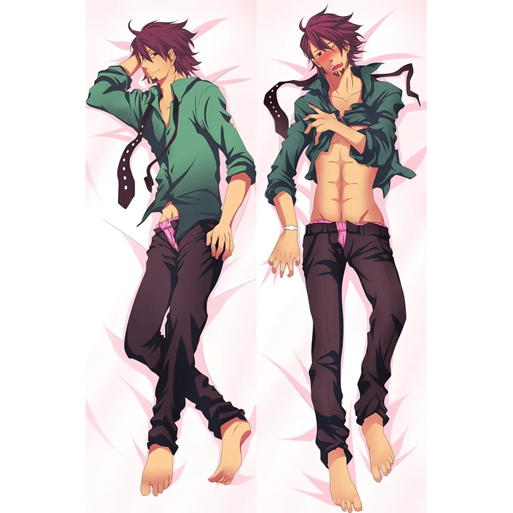 60*180CM Anime Pillowcase Cartoon 3D Printed Hugging Body Pillow Customize Dakimakura Bedding Pillowcase Gift