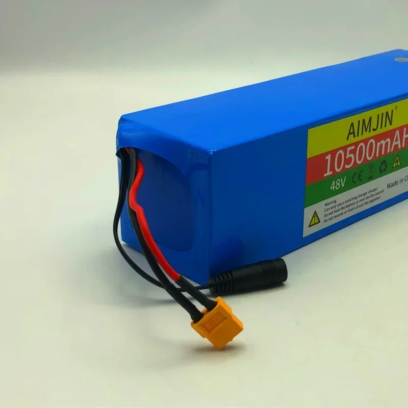 13S3P 48V 10500mAh 18650 lithium-ion battery pack with 1000W BMS, suitable for 54.6V Electric Scooter batteries