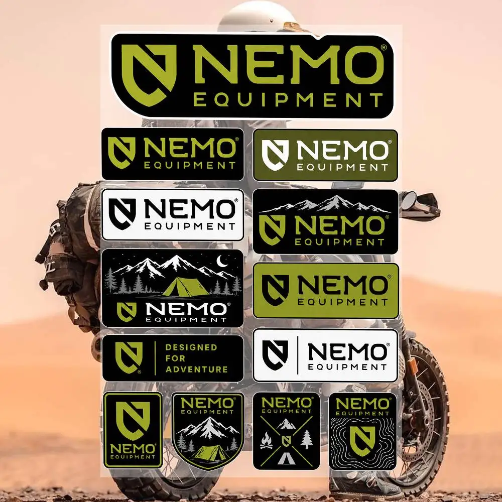 N-EM-O- Aesthetic Graffiti Waterproof PVC Stickers for Car Motorcycle Skateboard Helmet Notebook
