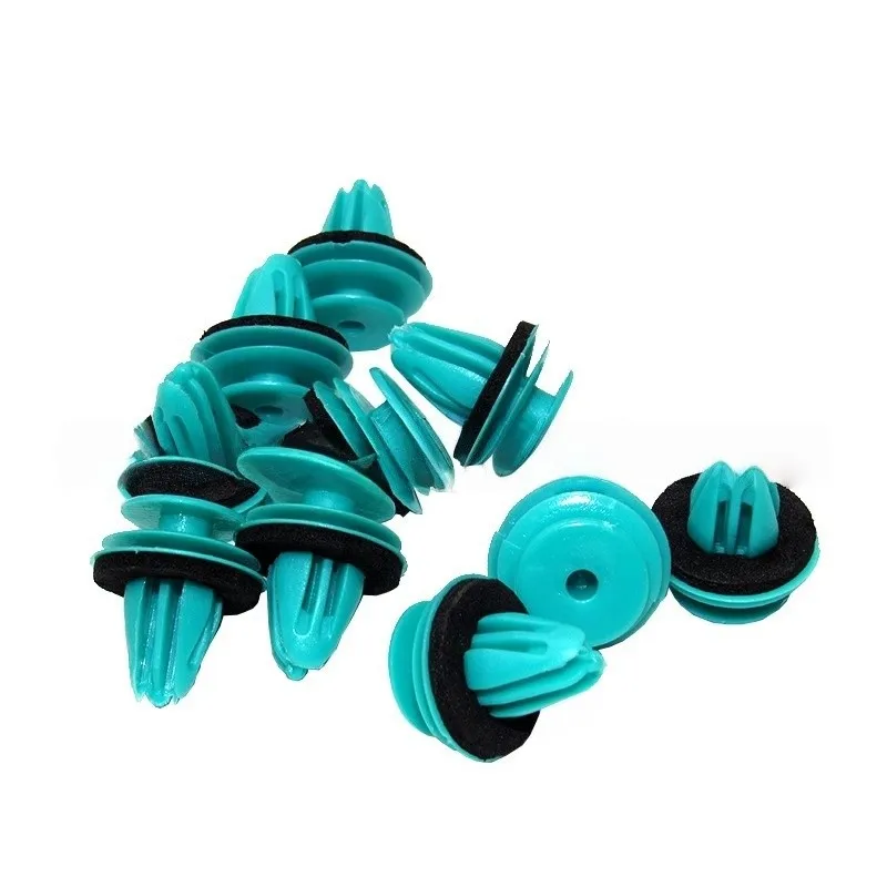 79 pcs Plastic Trim Fasteners, Vibration Dampening Pad and Firm Snap-On Fit, ideal for SUV Interior Trim
