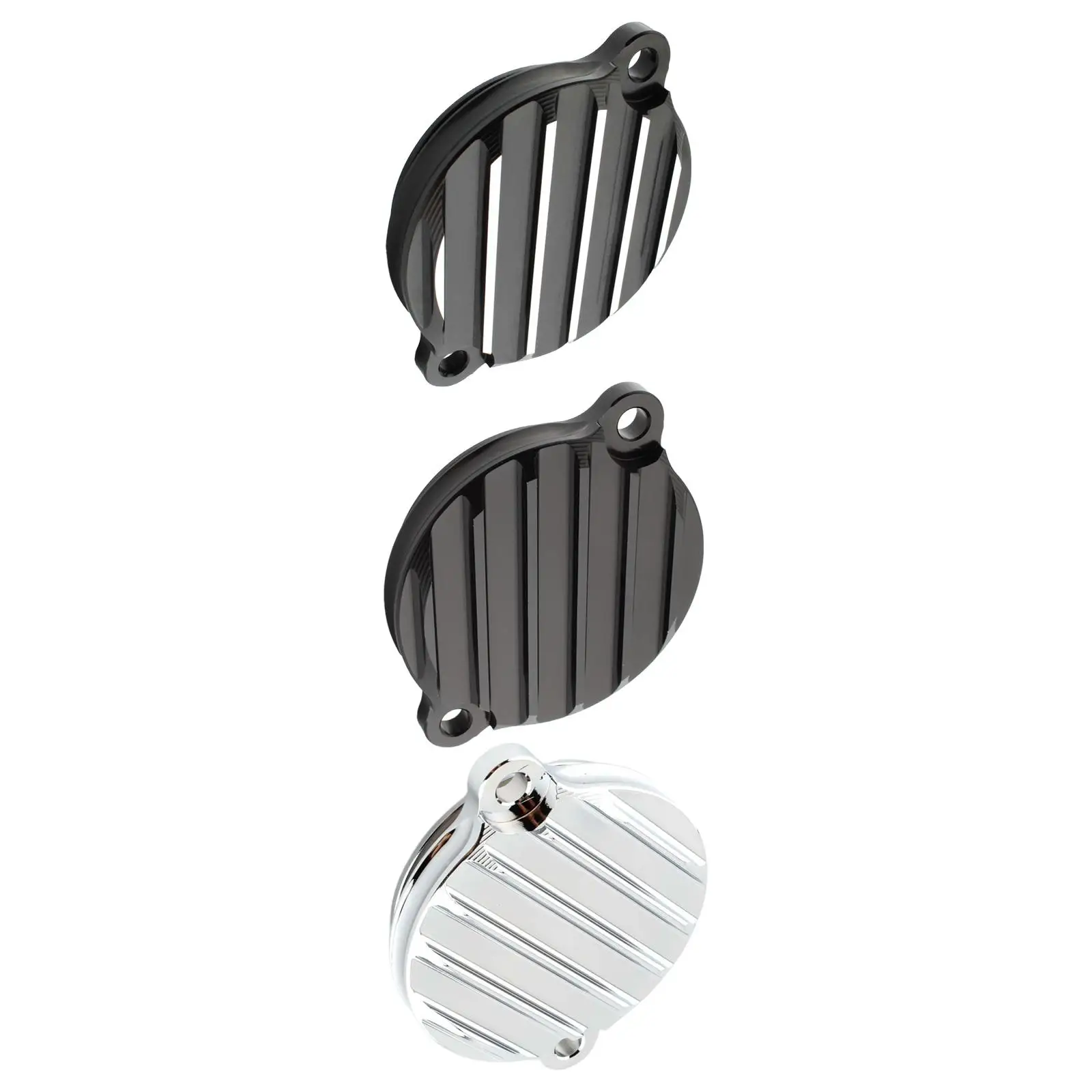 Motorcycle Oil Filter Cover Trim Aluminum for Honda GB350S CB350 CB350S Direct Replaces Accessories Durable Spare Parts