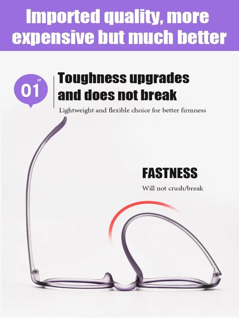 نظارات قراءة عالية الوضوح مضادة للضوء الأزرق نظارات قراءة مضادة للضوء الأزرق لقراءة HD لكبار السن في منتصف العمر