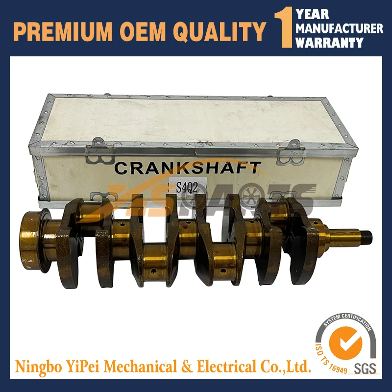 

S4Q2 Engine Crankshaft For Mitsubishi Engine