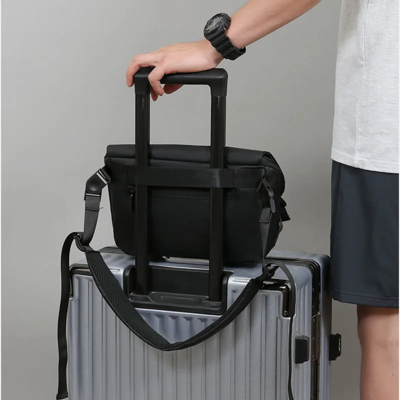 Mini Handbag For Travel High Quality Fashion Casual Men's Crossbody Shoulder Bags Top Handle Design Man Messenger Handbag