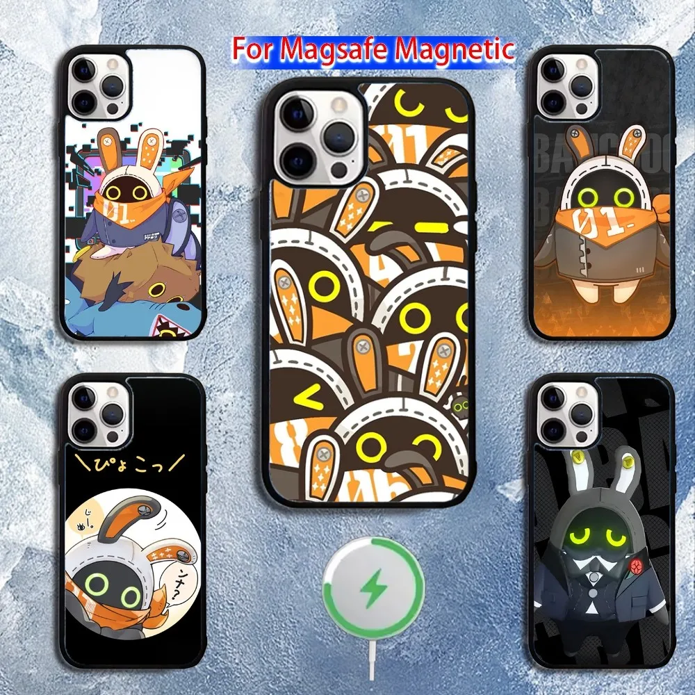 

Zenless Zone Zero ZZZ Bangboo Phone Case For iPhone 16,15,14,13,12,11,Pro,Max,Plus,Mini,Magsafe,Magnetic Wireless Charging Case