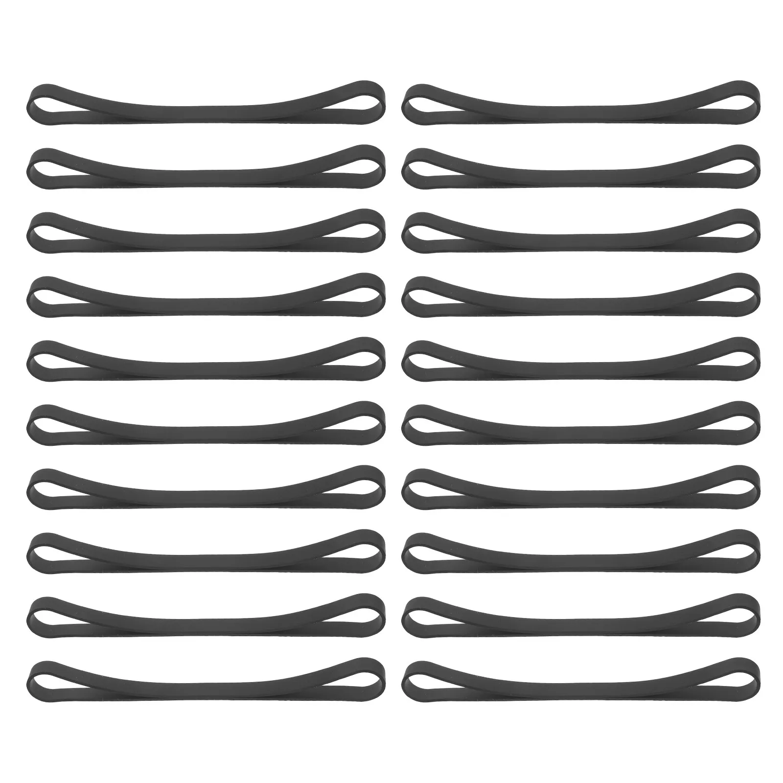 20Pcs Elastic Band Holder for Notebook Silicone Planner Closure A5 Journal Travel Book Strap Elastic Band Holder for Notebook view 2