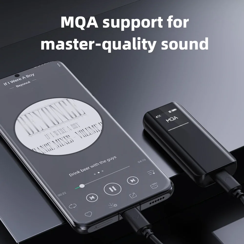 FiiO BTR15 Bluetooth 5.1 Receiver USB DAC AMP Hi-Res Headphone Amplifier 2* ES9219MQ DSD256 LDAC/aptX 3.5/4.4mm Output