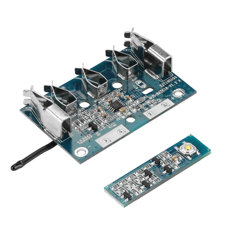 PCB Circuit Board for 18V Battery, Plastic Case, No Battery Cell, Voltage Detection Protection, BAT618 18V