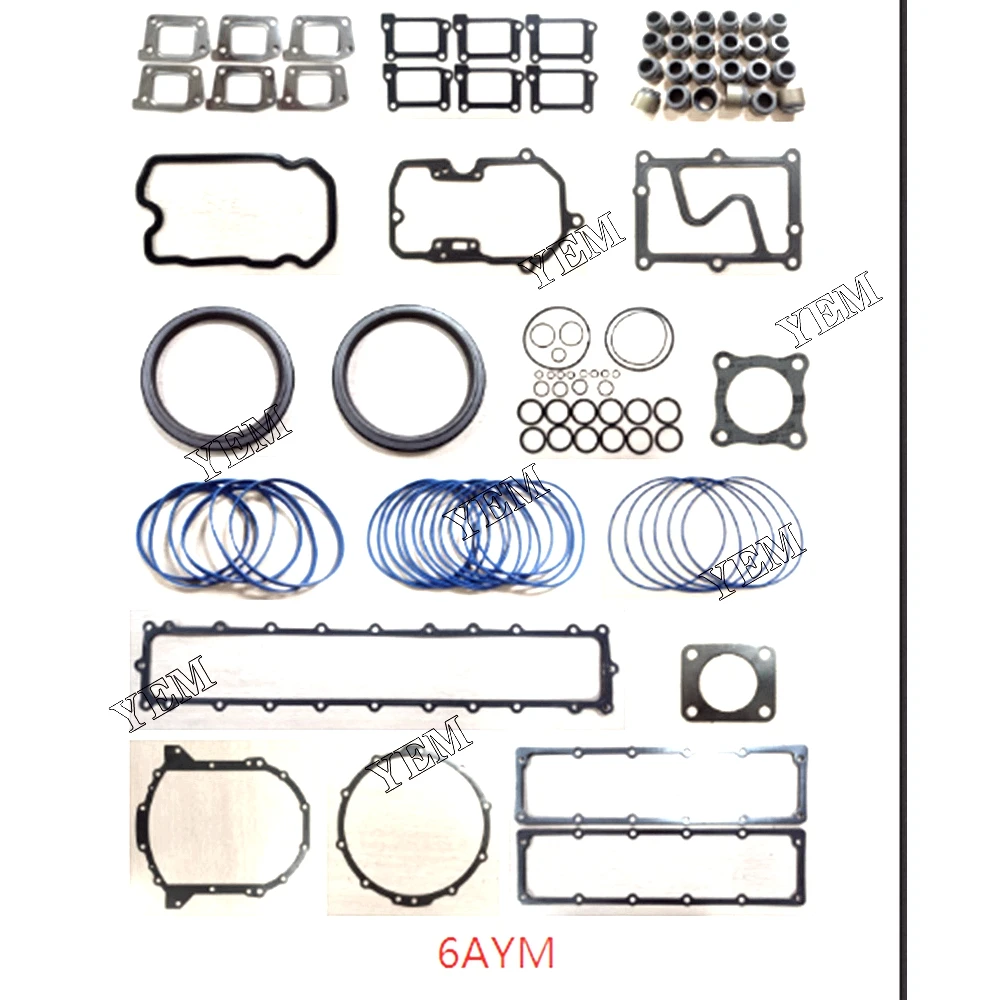 

For Yanmar engine parts 6AYM-WET Complete Gasket Repair Kit