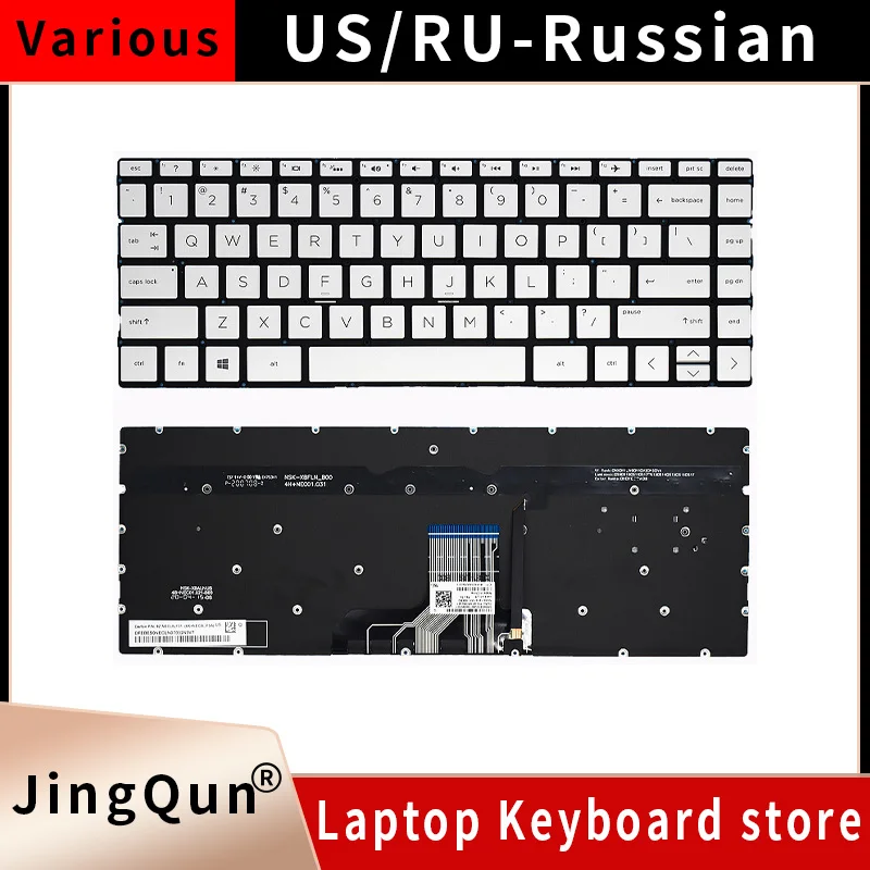 

Replacement US Backlit Keyboard For HP ENVY X360 13-ag 13-ag0000 13m-ag0000 13z-ag000 13-ag0001la 13-ag0002la