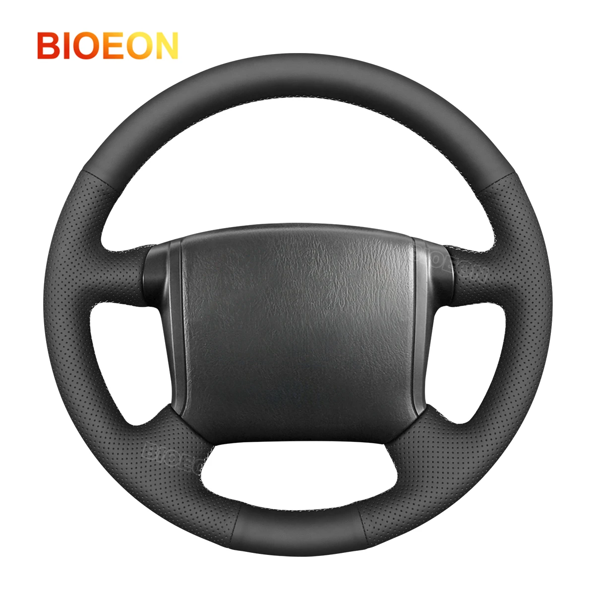 

Чехол на руль автомобиля Bioeon из искусственной кожи черный для Ford Ranger 2009-2011 гг.