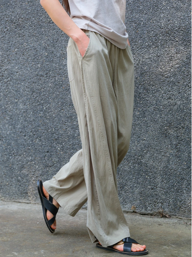 

Свободные брюки-баллоны с широкими штанинами, повседневные прямые брюки для женщин