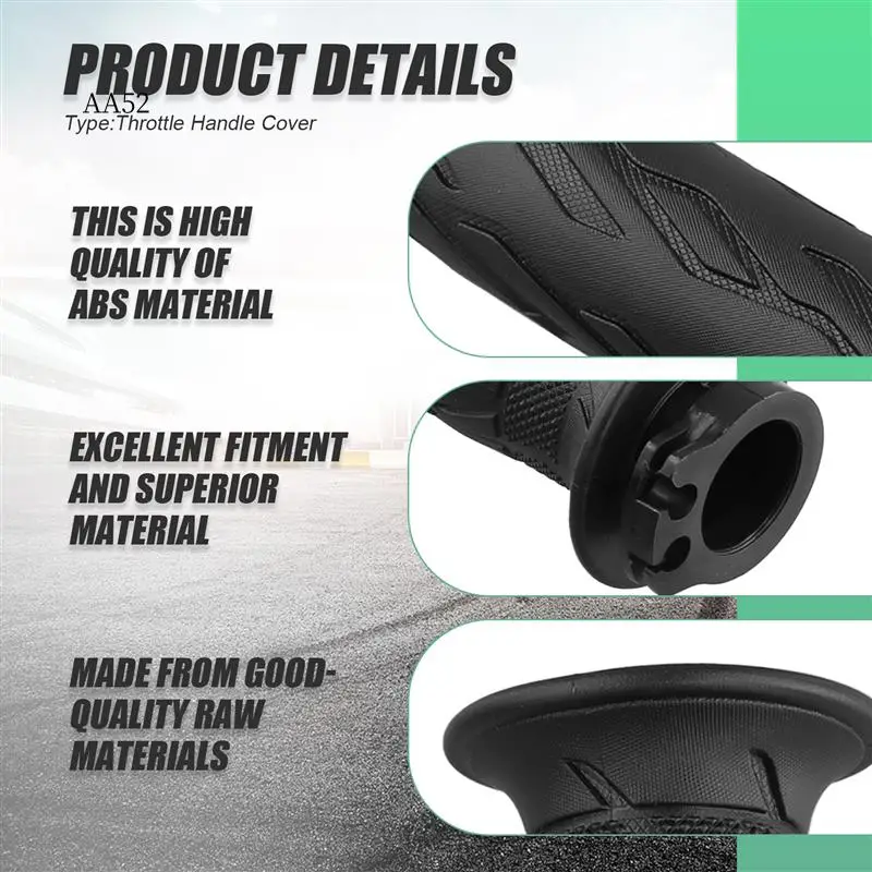 

AS-Motorcycle Throttle Handle Plastic Handle Cover For Haojue GW250 GSX250 DL250 DR300