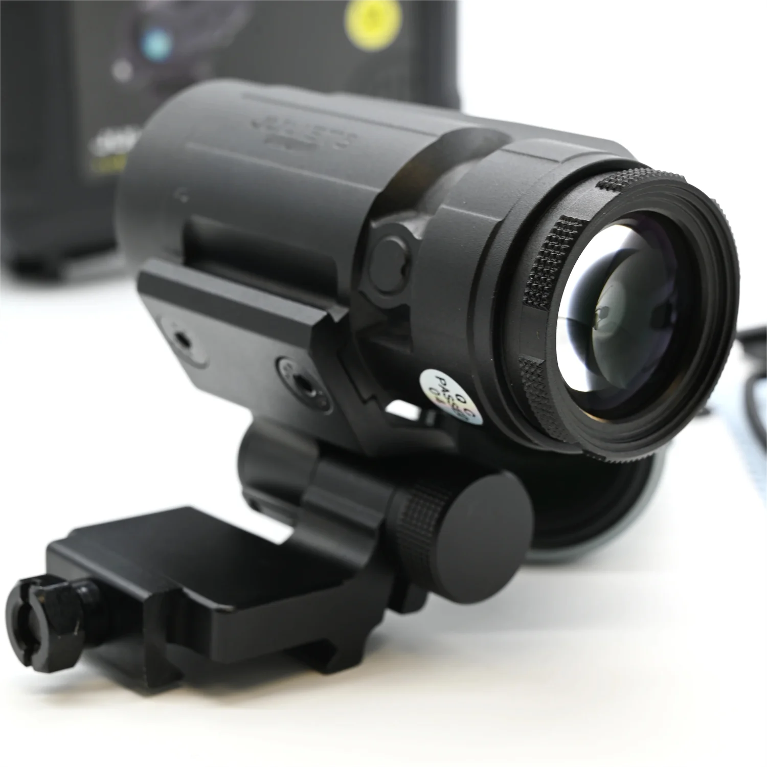 NEW JULIET5  5x24mm 5x Magnifier W/ QR Mount Rifle Scope  Red Dot Sight Spotting Scope for Rifle Hunting