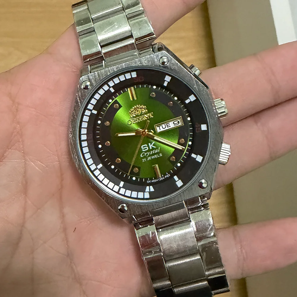 2026 Hot AAA Orient Original Brand Quartz Watches For Mens Multifunctional Auto Dual Calendar Week Date Wristwatch Male Clocks view 4
