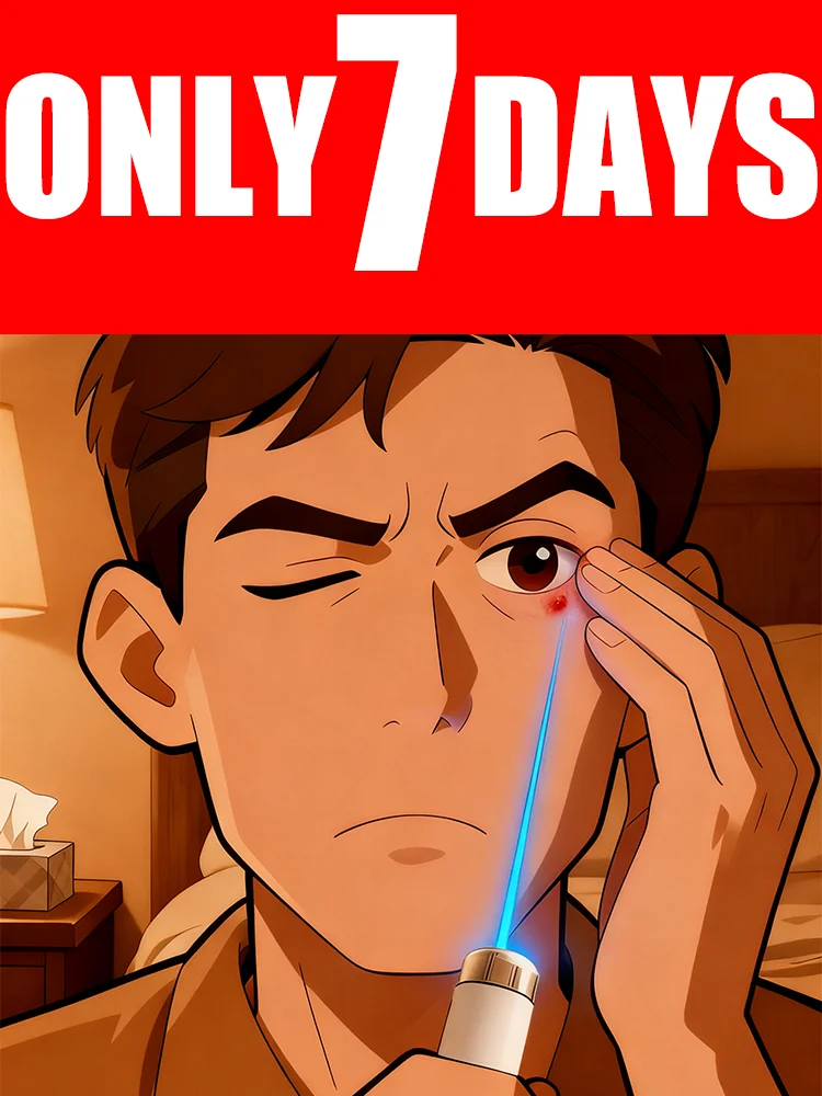 

Wart blue light tool Set Can says Goodbye ToFlat warts Filiform warts