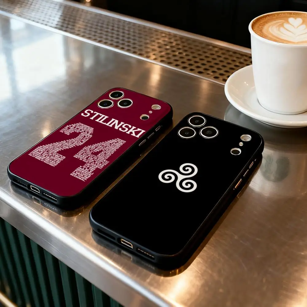 

Phone Case For iPhone 17 Air 16 16e Plus Pro MAX15 14 13 12 11 xr 7 8 6 se XSmax Soft black case Teen Wolf Stilinski 24