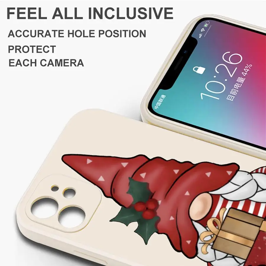 حافظة ناعمة لهاتف Xiaomi Mi 10T 11T 12T Pro 11 12 Lite 13 Santa Claus تصميم إبداعي جميل